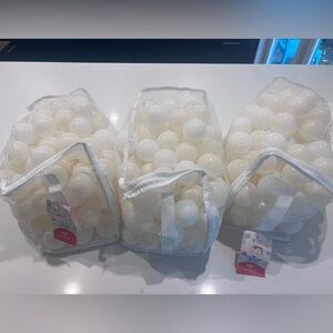 GoGoSo 300 Ball Pit Balls White & Beige For Baby And Toddler Ball Pit. Preowned.